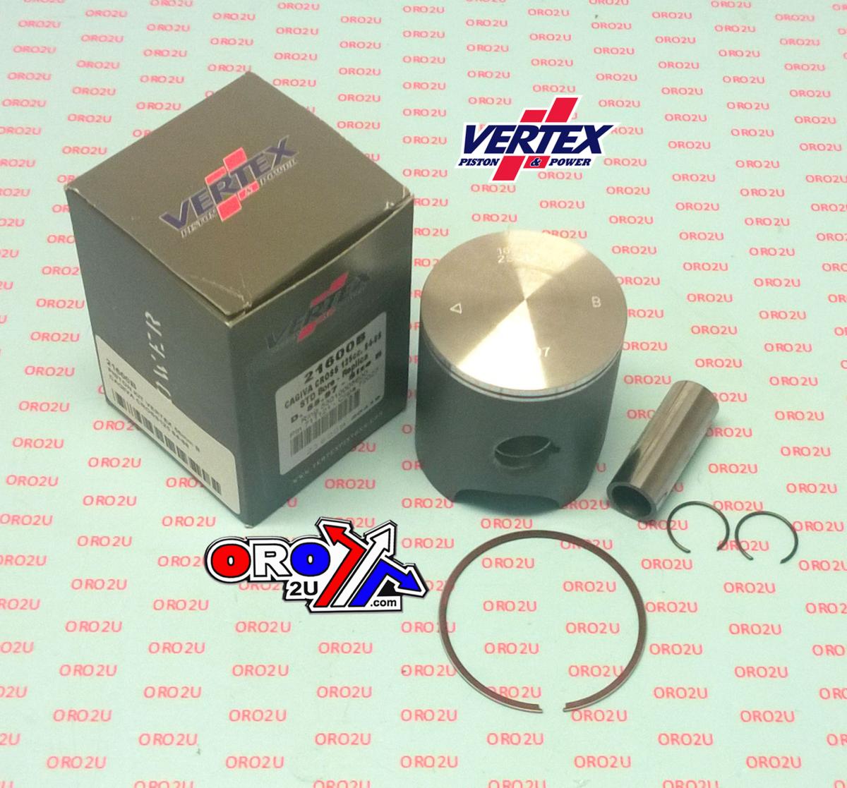 PISTON KIT VERTEX 56 G CAGIVA CROSS 125 84-88, VERTEX 21600G