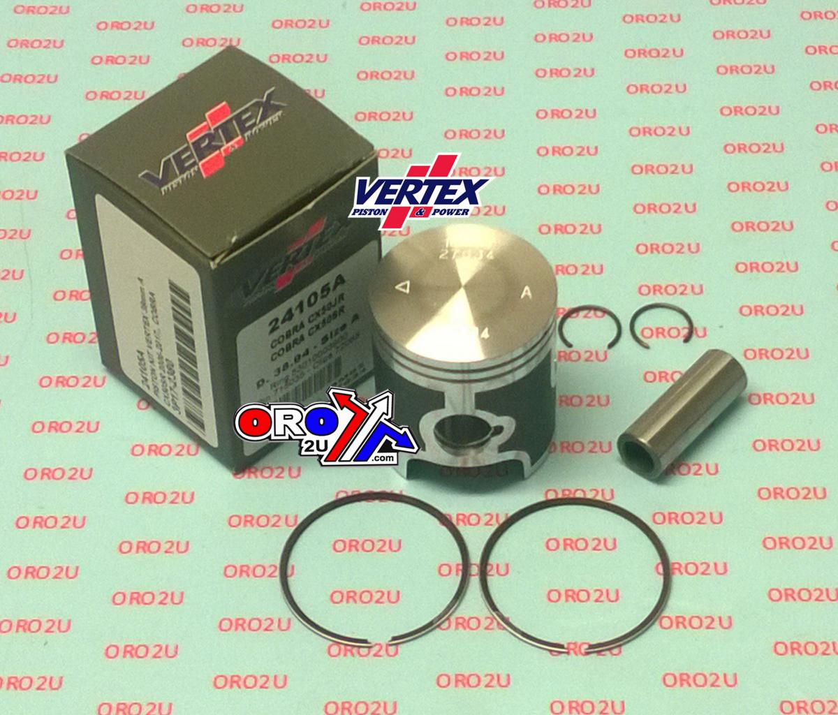 PISTON KIT VERTEX 39.0 C COBRA CX 50 06-17, VERTEX 24105C