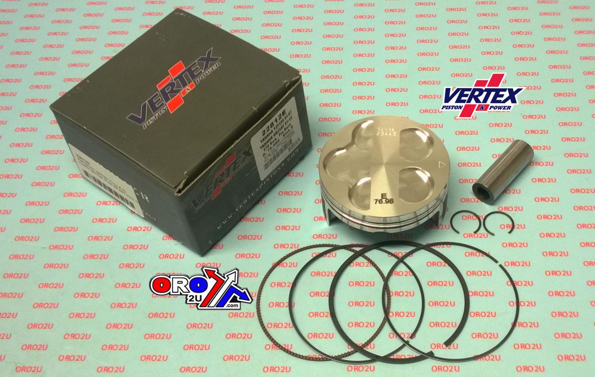 PISTON KIT VERTEX 77.0 A YAMAHA YZ/WR 250 01-14, VERTEX 22812A FANTIC TF 250 ES HC 13,5:1