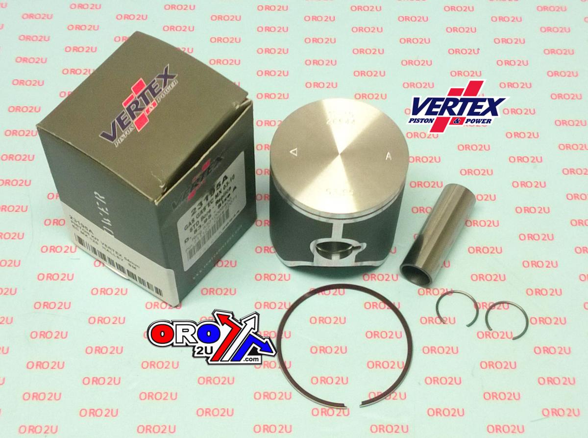 PISTON KIT VERTEX 54.0 C GAS GAS EC/MX 125 03-10, VERTEX 23195C