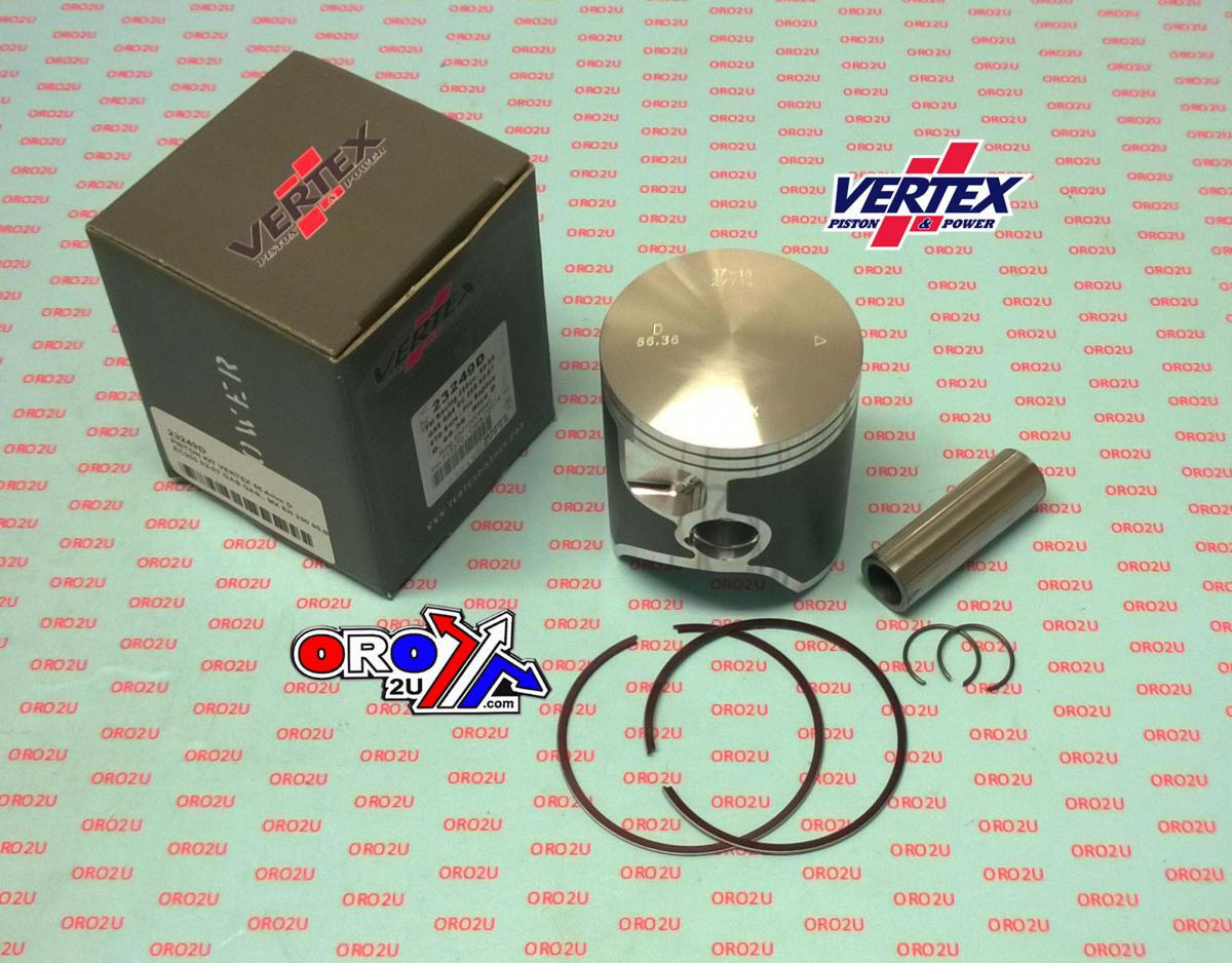 PISTON KIT VERTEX 66.4 B GAS GAS EC 250 95-21, VERTEX 23249B TM RACING MX/EN RIEJU MR 250