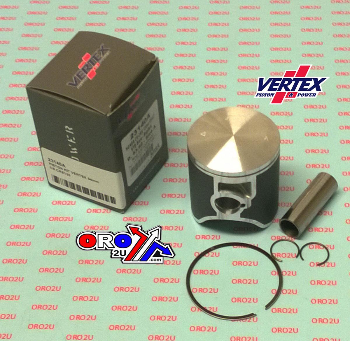 PISTON KIT VERTEX 54.0 E HONDA CR/CRE 125 05-07, VERTEX 23140E