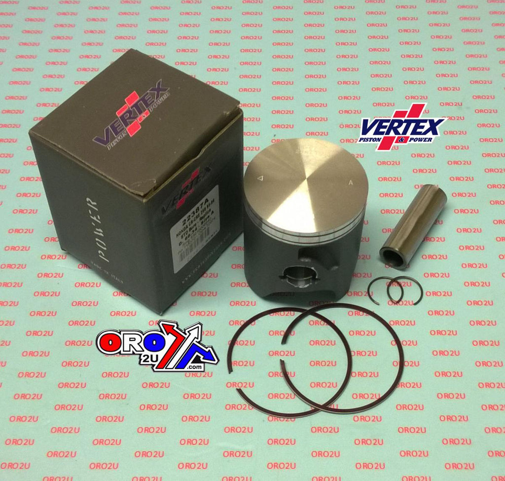 PISTON KIT VERTEX 67.5 HONDA CR/CRE 250 95-96, VERTEX 22387110 OS +1.10