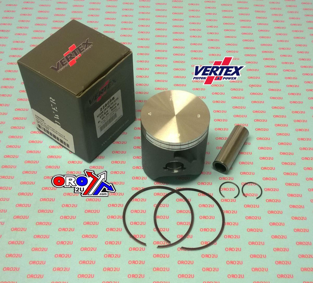 PISTON KIT VERTEX 66.4 B HONDA CR/CRE 250 02-04, VERTEX 22809B