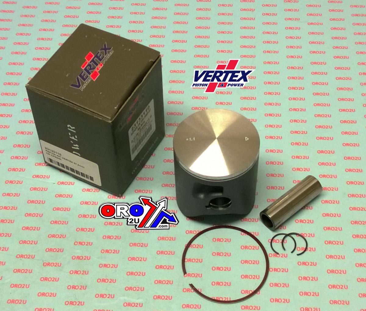 PISTON KIT VERTEX 67.5 HONDA CR/CRE 250 05-07, VERTEX 23133110 OS +1.10