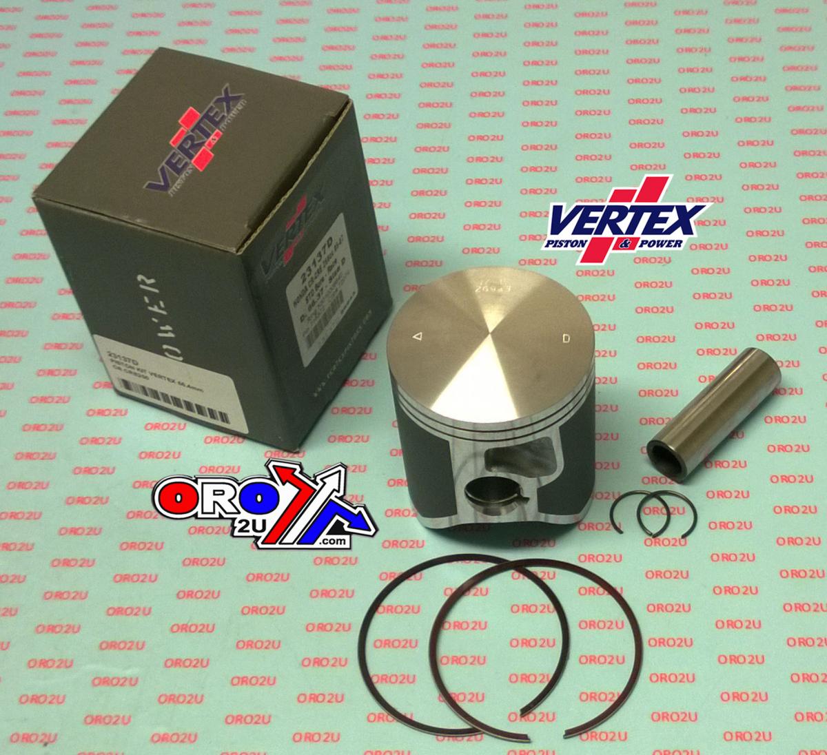 PISTON KIT VERTEX 66.4 C HONDA CR/CRE 250 05-07 RACE, VERTEX 23137C