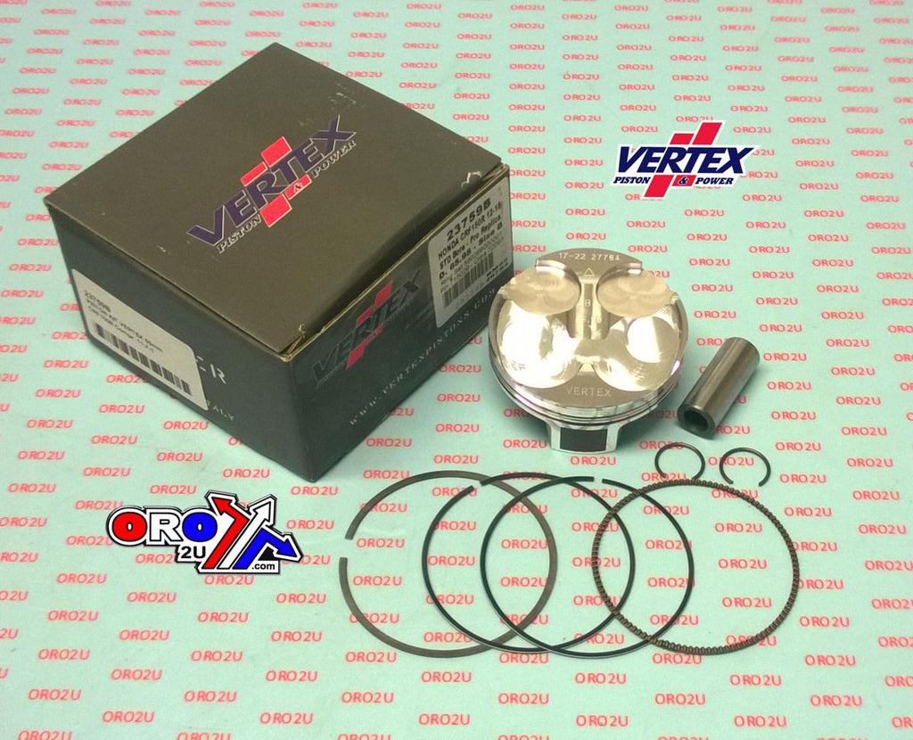 PISTON KIT VERTEX 66.0 A HONDA CRF 150 12-22, VERTEX 23759A COMPR 11,7:1