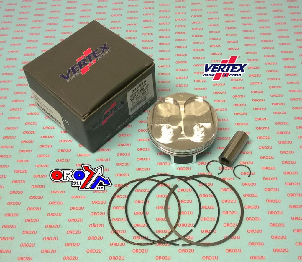 PISTON KIT VERTEX 78.0 D HONDA CRF 250 R/X 04-17, VERTEX 22983D COMPR 12,9:1