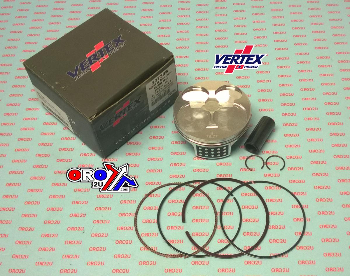 PISTON KIT VERTEX 76.8 B GP HONDA CRF 250 10-13, VERTEX 23730C HC COMPR 14,6:1 GP RACERS CHOICE