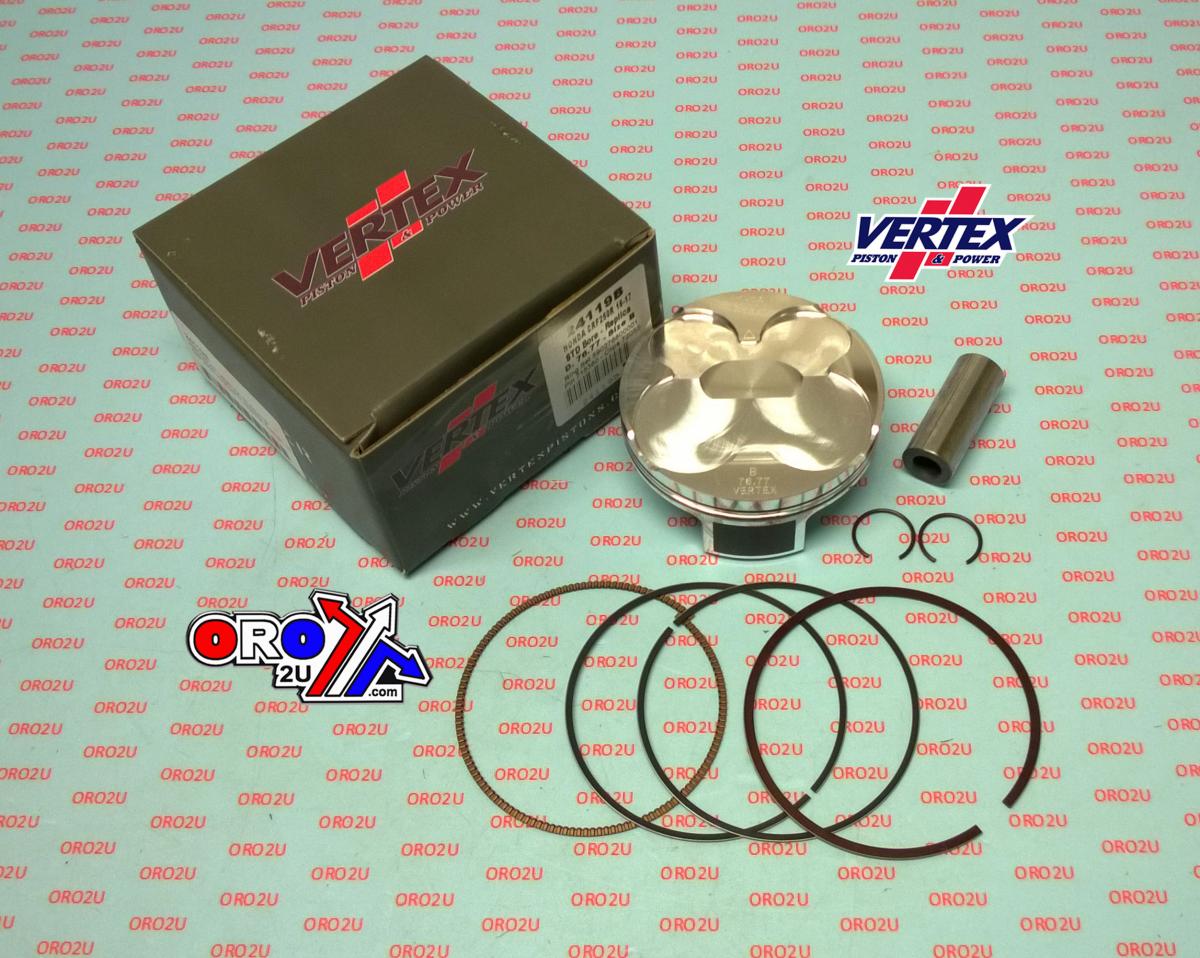 PISTON KIT VERTEX 76.8 C HONDA CRF 250 16-17, VERTEX 24119C COMPR 13,8:1