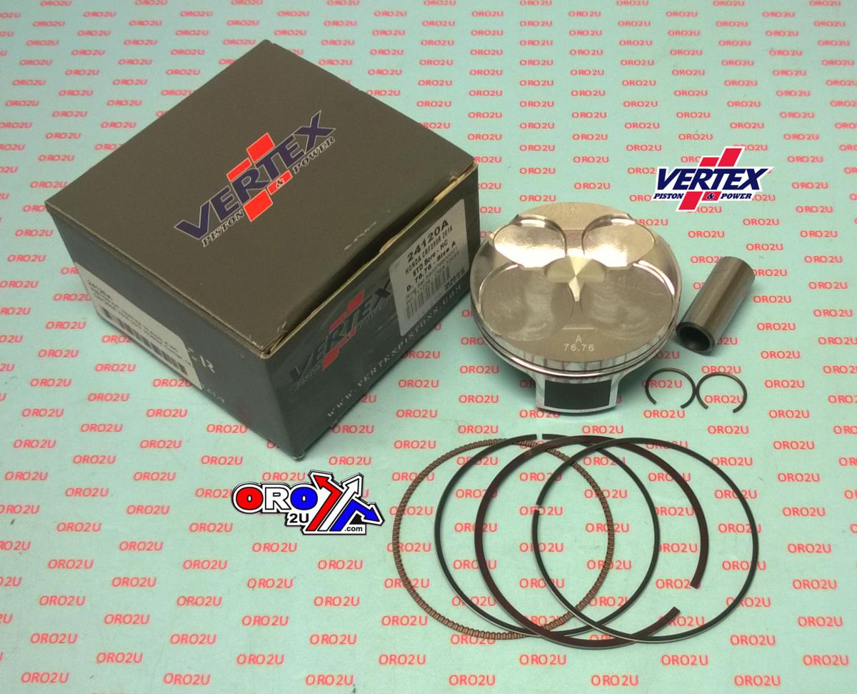 PISTON KIT VERTEX 76.8 B HC HONDA CRF 250 16-17, VERTEX 24120B HC COMPR 14,3:1