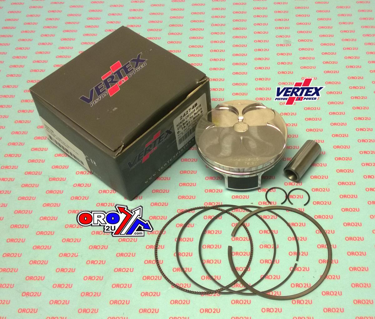 PISTON KIT VERTEX 79.0 A HC HONDA CRF 250 R/RX 18-19, VERTEX 24274A HC COMPR 14,6:1