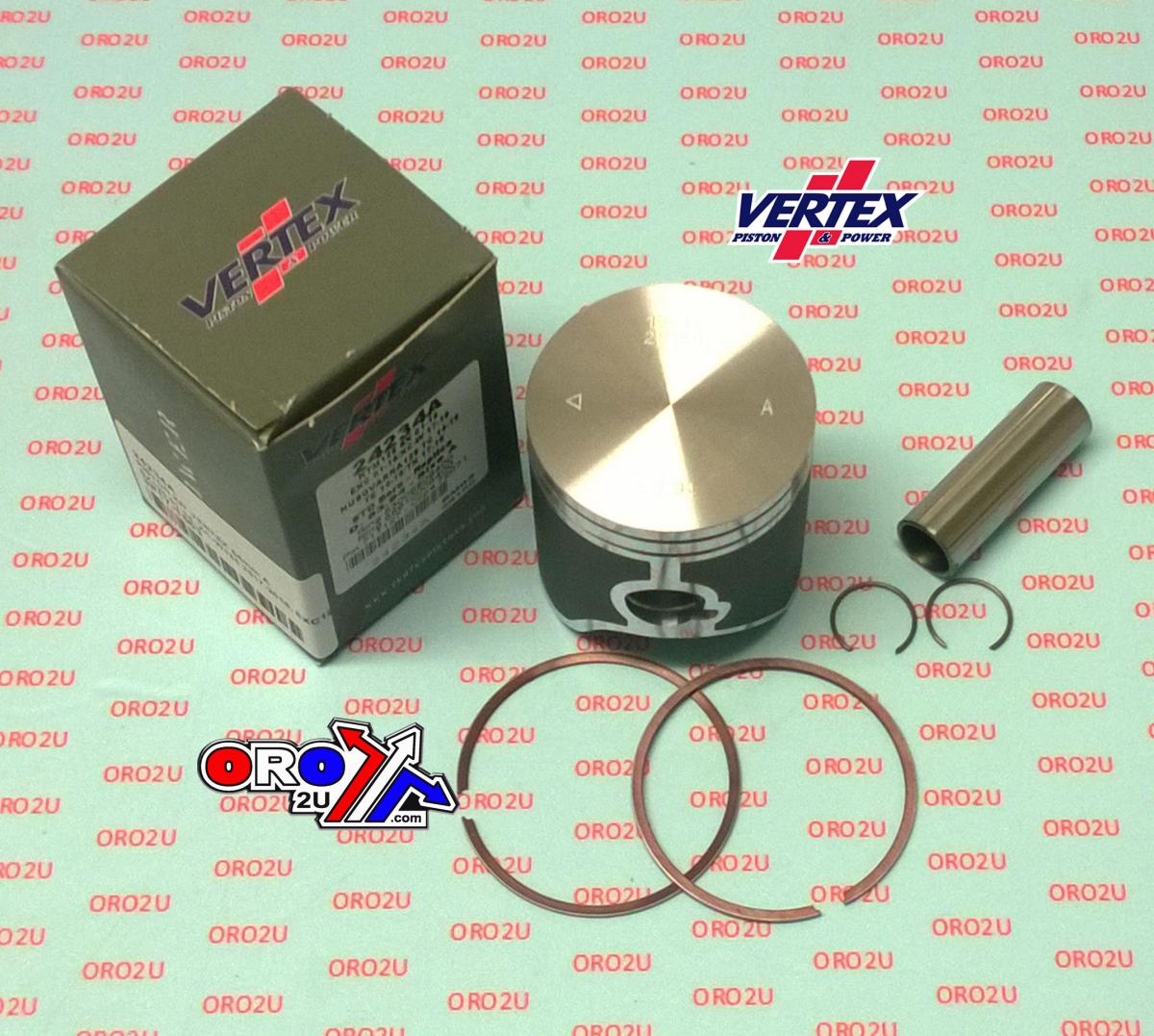 PISTON KIT VERTEX 54.0 E KTM EXC/SX/XC-W 125 01-22, VERTEX 23928E GAS GAS/HUSABERG/HUSKY