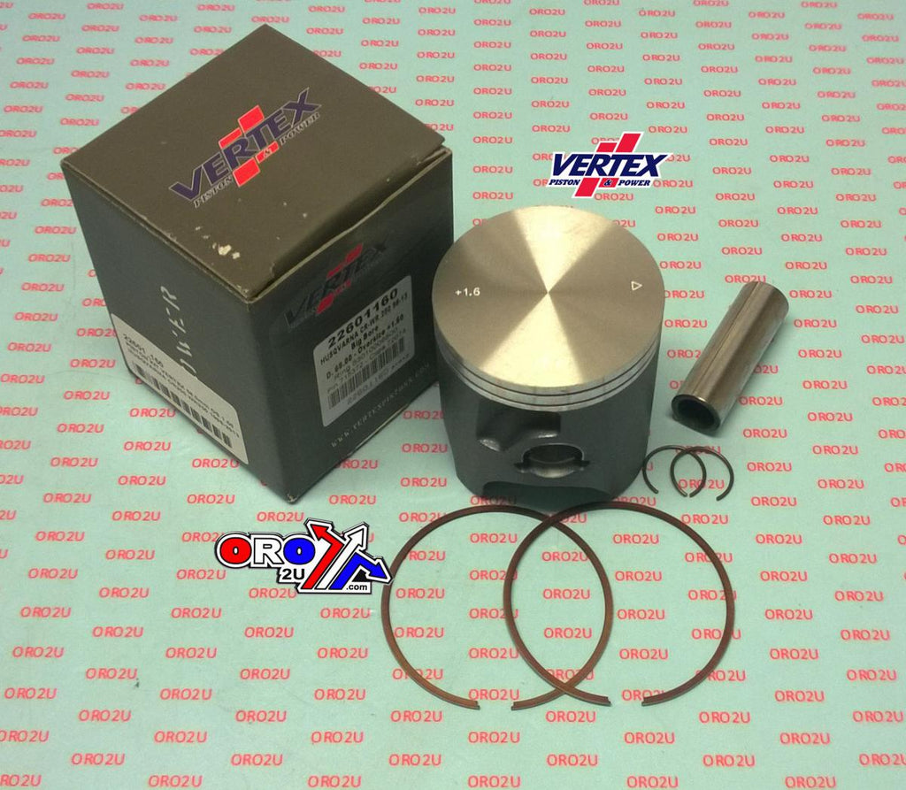 PISTON KIT VERTEX 66.4 D HUSKY CR/WR 250 98-13, VERTEX 22601D HUSQVARNA