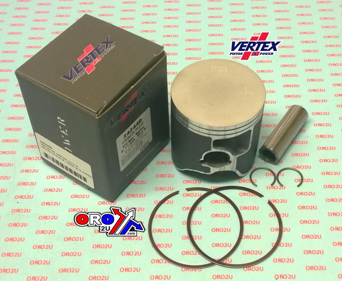 PISTON KIT VERTEX 72.0 D KTM EXC 300 TPI 18-22, VERTEX 24244D GAS GAS EC 300/HUSKY TE 300 TPI