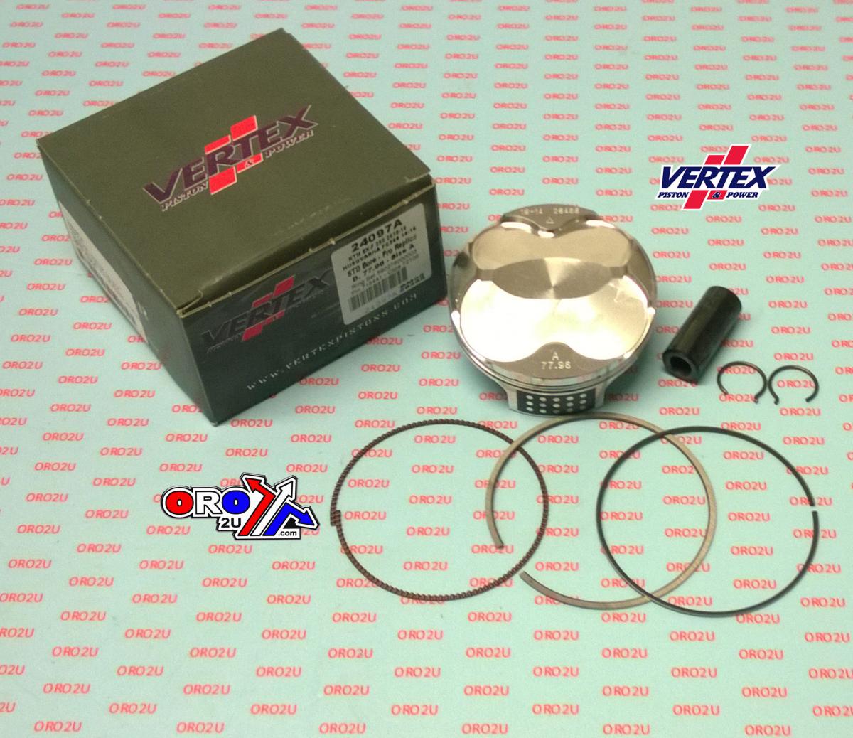 PISTON KIT VERTEX 78.0 C KTM SX 250 16-22, VERTEX 24097C GAS GAS/HUSKY COMPR 14,4:1