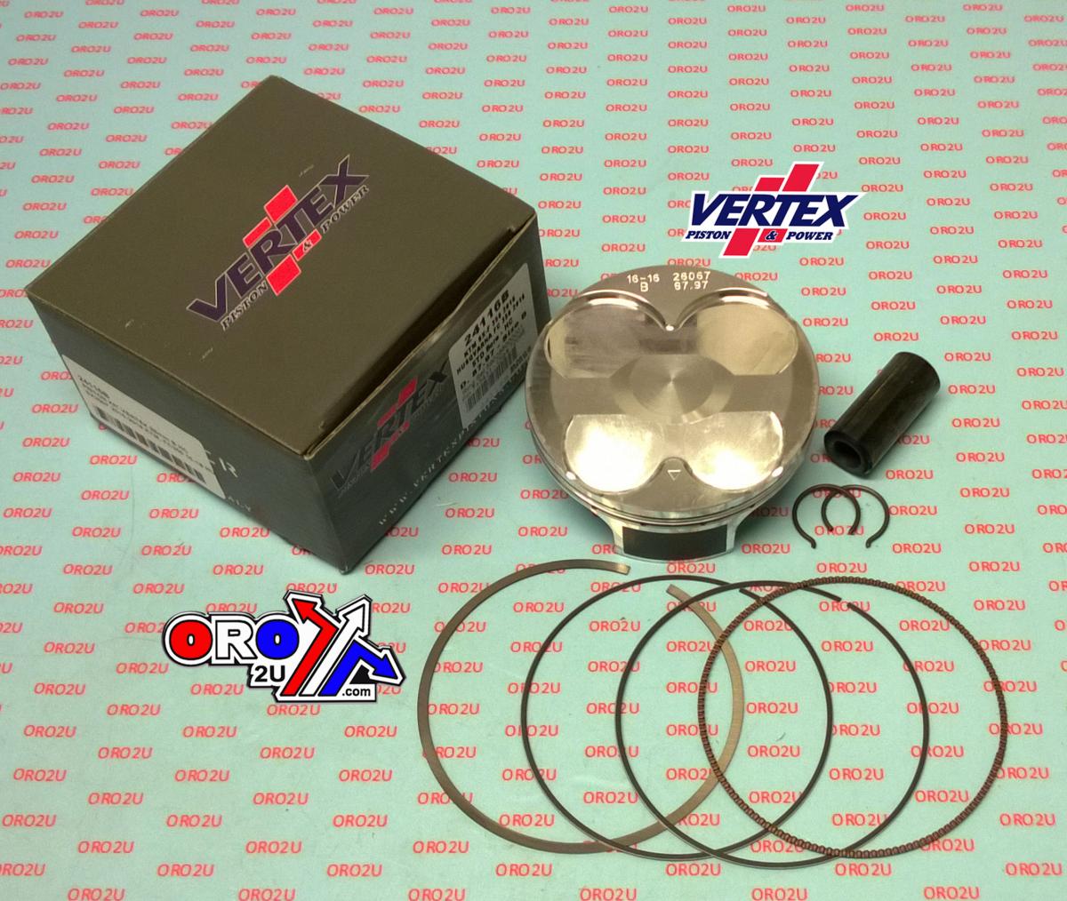 PISTON KIT VERTEX 88.0 C HC KTM SX/EXC 350 16-22, VERTEX 24116C GAS GAS/HUSKY HC COMPR 15,1:1
