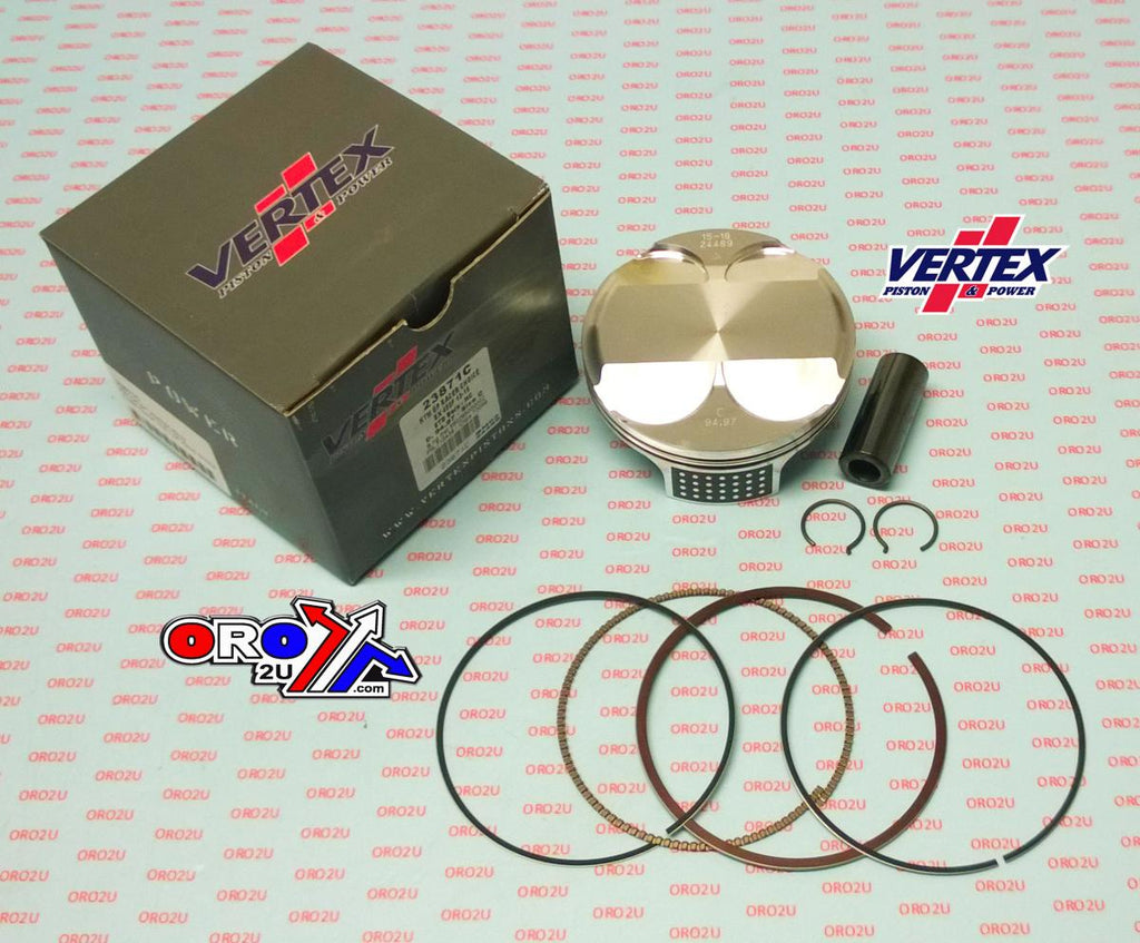 PISTON KIT VERTEX 95.0 A GP KTM SX/HUSKY FC 450 13-15, VERTEX 23871A HC COMPR 13,5:1 GP RACERS CHOICE