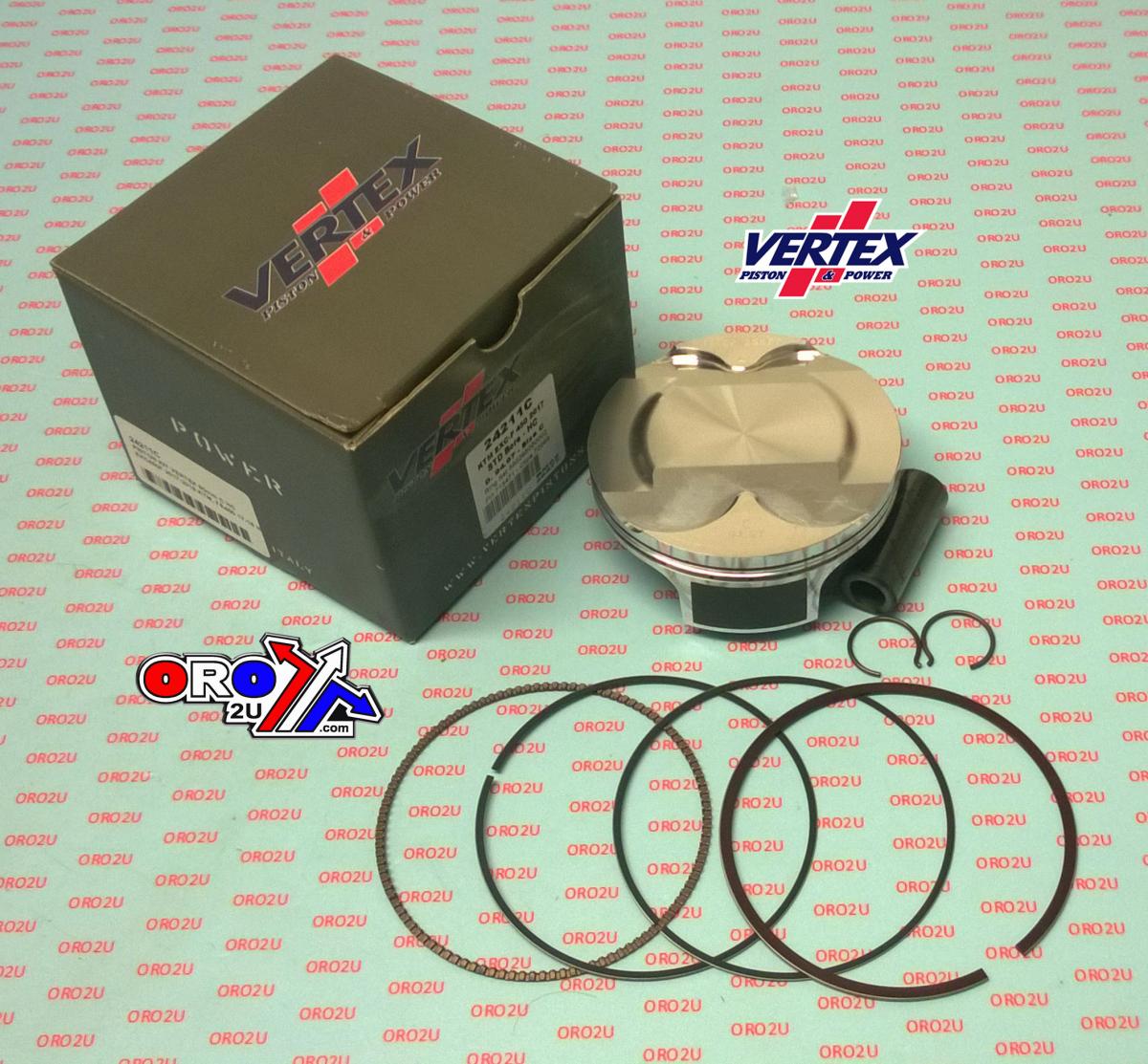 PISTON KIT VERTEX 95.0 B HC KTM EXC 450 17-22, VERTEX 24211B HUSKY FE HC COMPR 12,8.1
