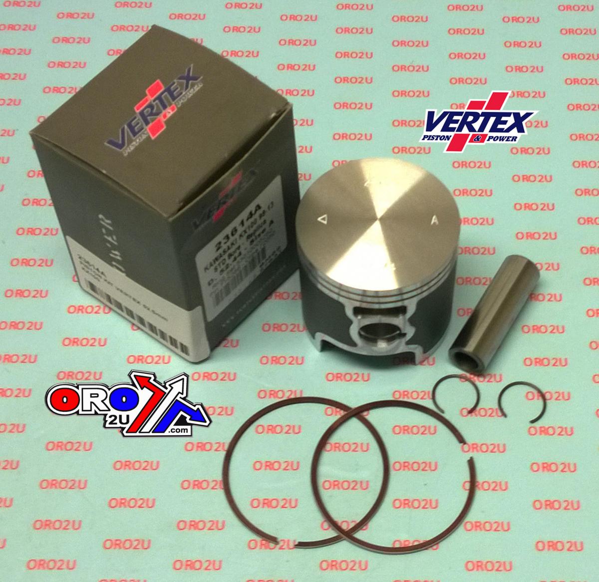 PISTON KIT VERTEX 52.5 A KAWASAKI KX 100 98-13, VERTEX 23614A