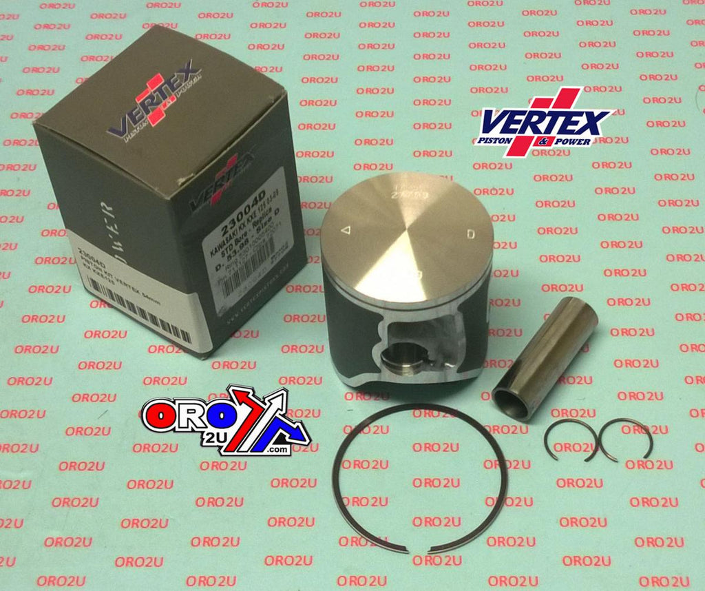 PISTON KIT VERTEX 54.0 A KAWASAKI KX/KXE 125 03-08, VERTEX 23004A