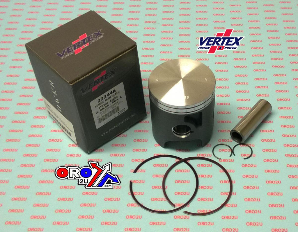 PISTON KIT VERTEX 66.4 A KAWASAKI KX/KXE 250 92-97, VERTEX 22244A