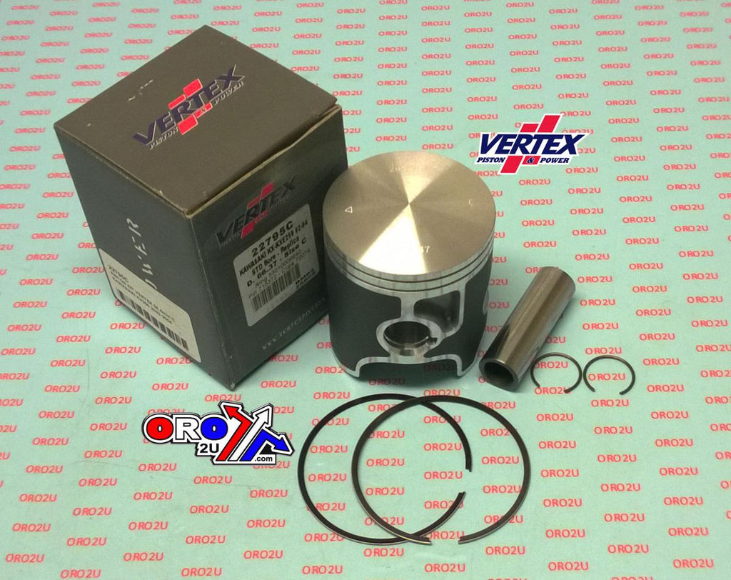 PISTON KIT VERTEX 66.4 B KAWASAKI KX/KXE 250 02-04, VERTEX 22795B