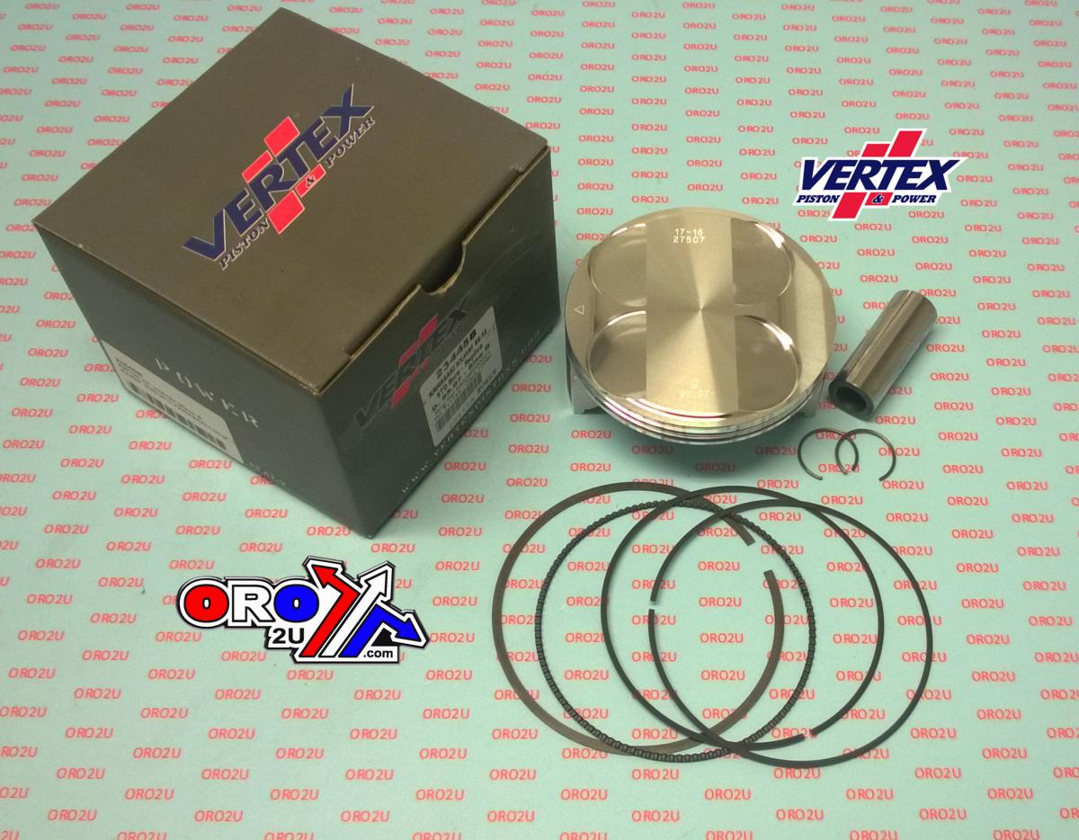 PISTON KIT VERTEX 96.0 C KAWASAKI KX 450 09-12, VERTEX 23445C COMPR 12.7:1