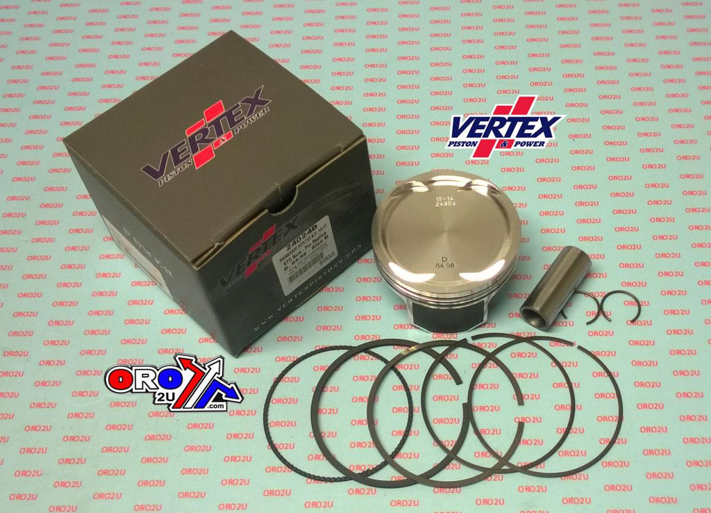 PISTON KIT VERTEX 85.0 A KAWASAKI KFX 750 15-17, VERTEX 24024A BRUTE FORCE COMPR 9,2:1