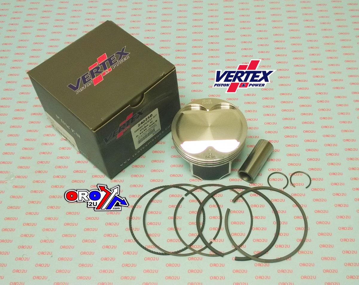 PISTON KIT VERTEX 85.0 C HC KAWASAKI KFX 750 15-17, VERTEX 24025C BRUTE FORCE HC COMPR 12.1:1