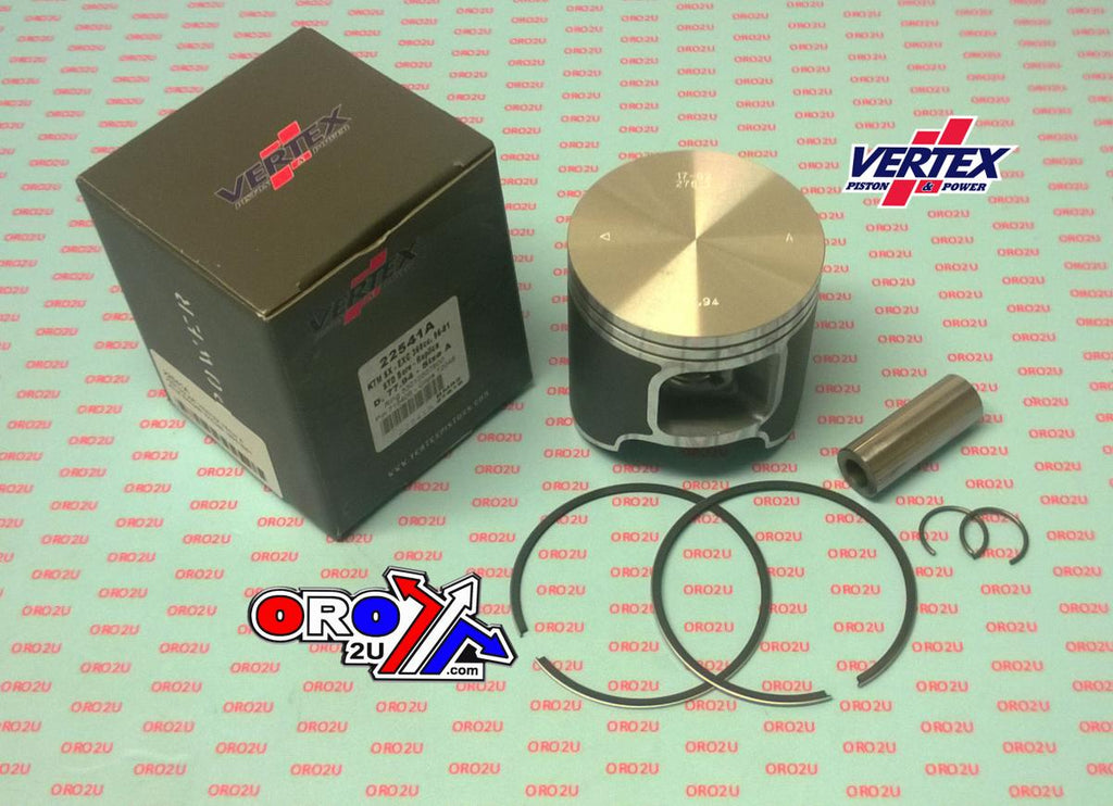 PISTON KIT VERTEX 78 C KTM EXC 360/380 96-01, VERTEX 22541C