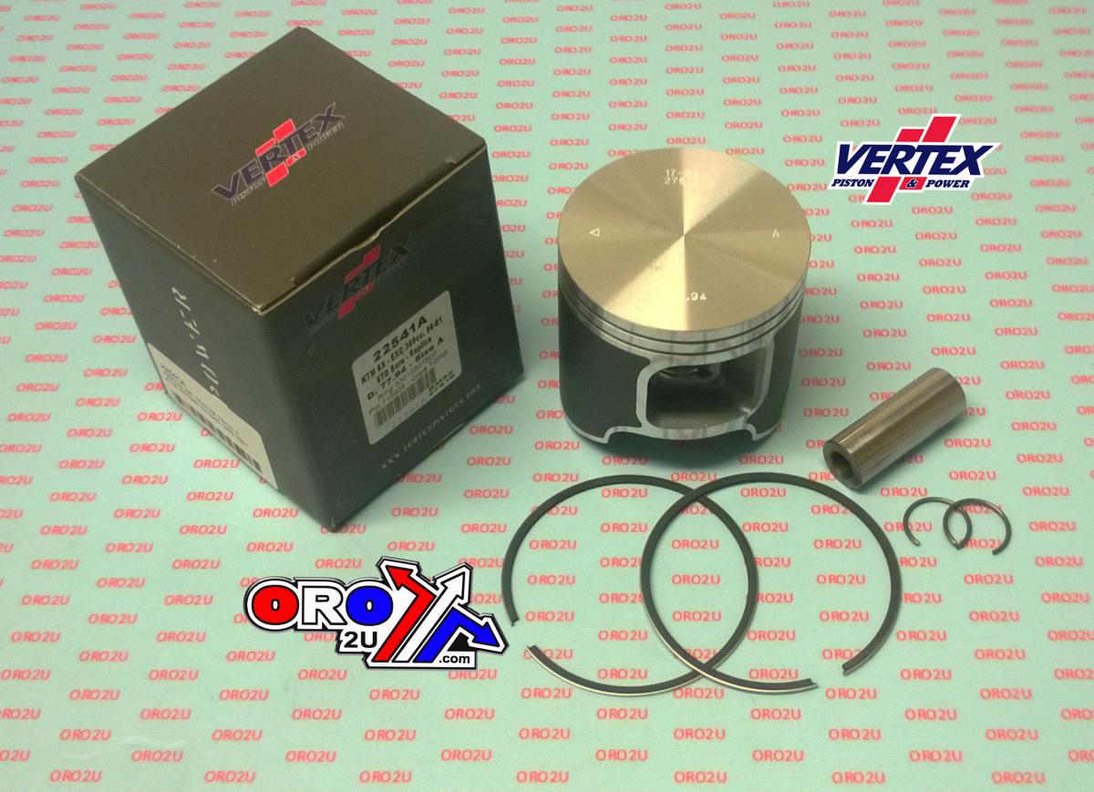 PISTON KIT VERTEX 78 C KTM EXC 360/380 96-01, VERTEX 22541C