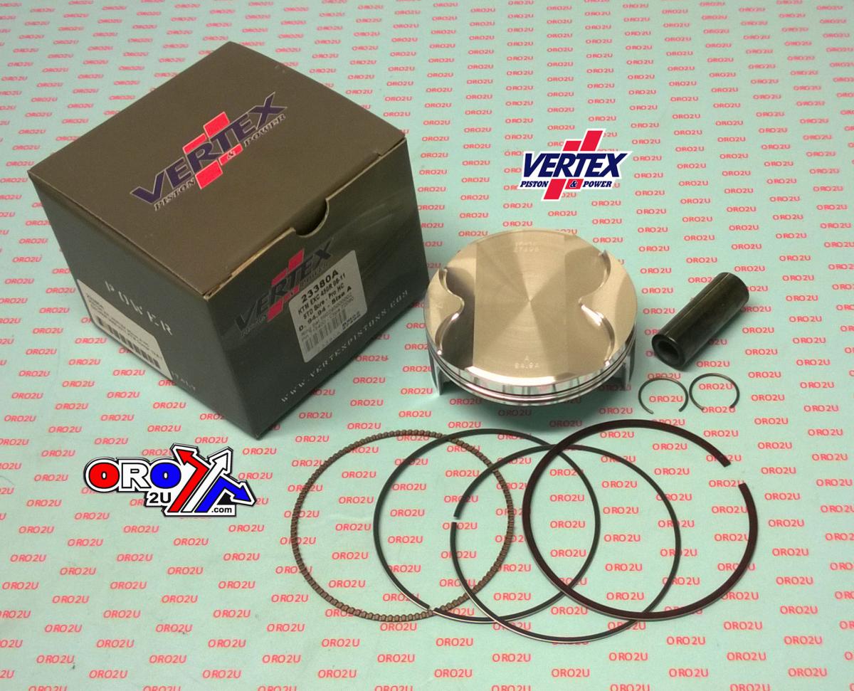 PISTON KIT VERTEX 95.0 B HC KTM EXC 450 08-11, VERTEX 23380B HC COMPR 12,8:1