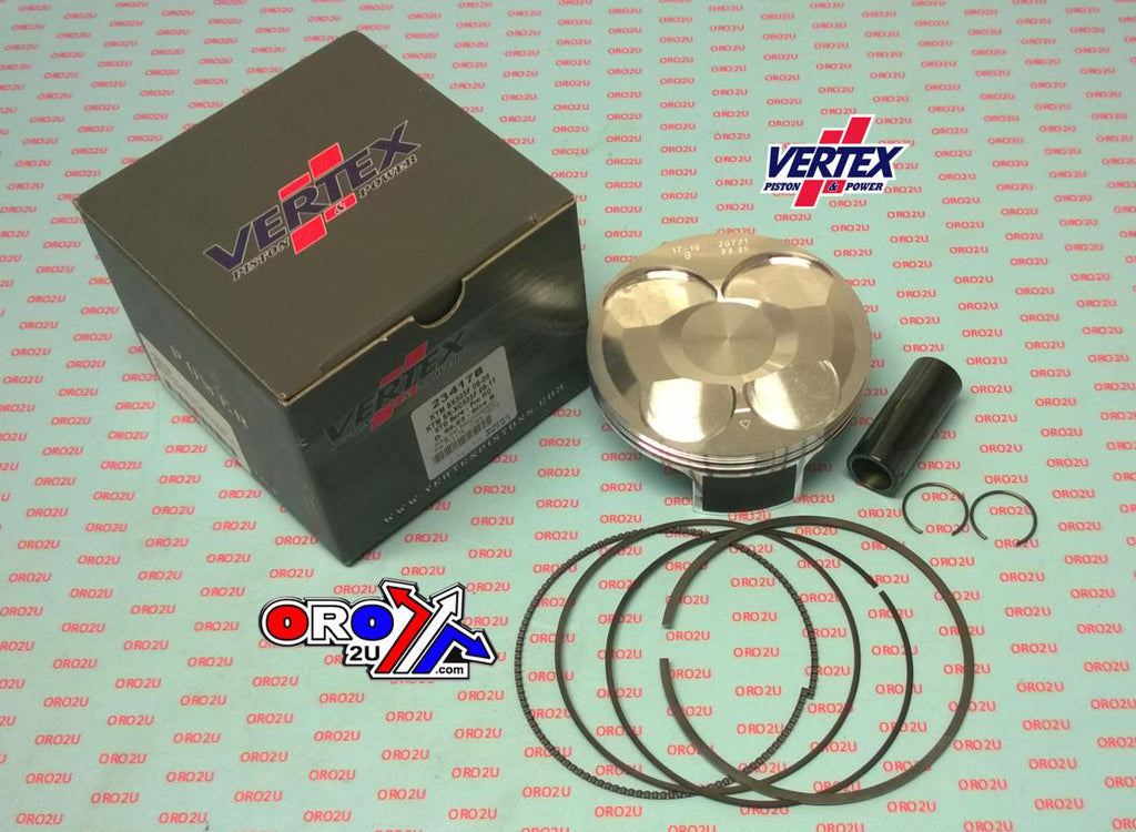 PISTON KIT VERTEX 100.0 C HC KTM SX/XC 505 08-11, VERTEX 23417C HC ATV COMPR 12,5:1
