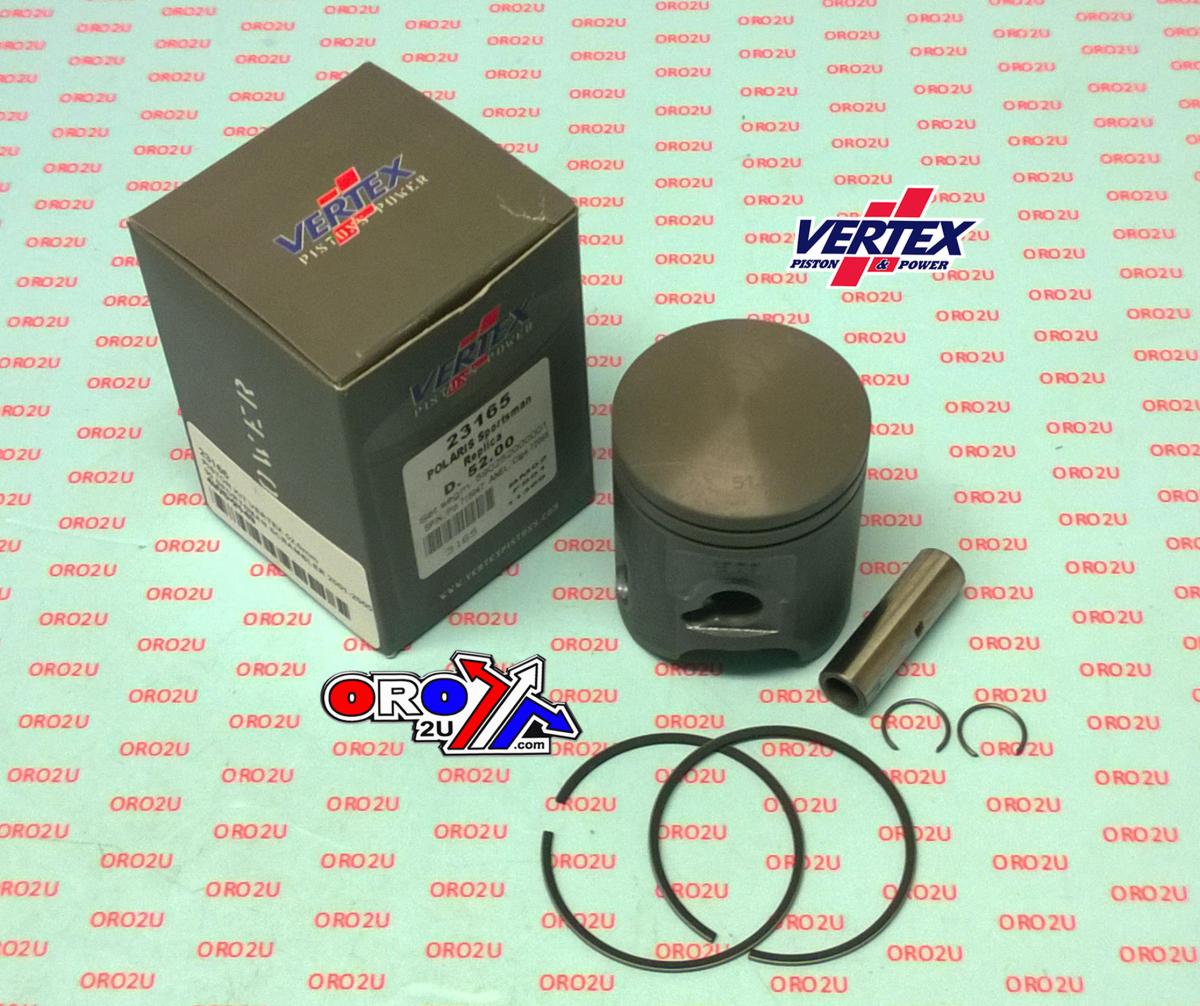 PISTON KIT VERTEX 53.5 POLARIS 90 SPORTMAN 01-05, VERTEX 23165150 SCRAMBLER OS +1.50