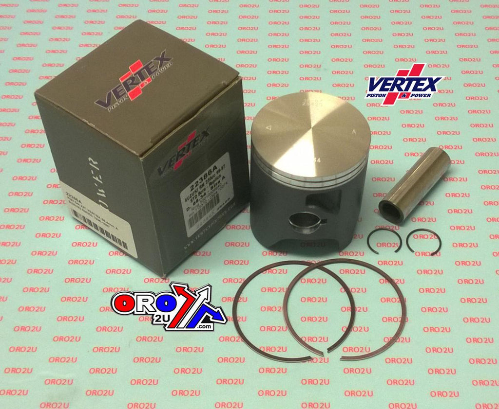 PISTON KIT VERTEX 66.4 B SUZUKI RM 250 96-97, VERTEX 22386B