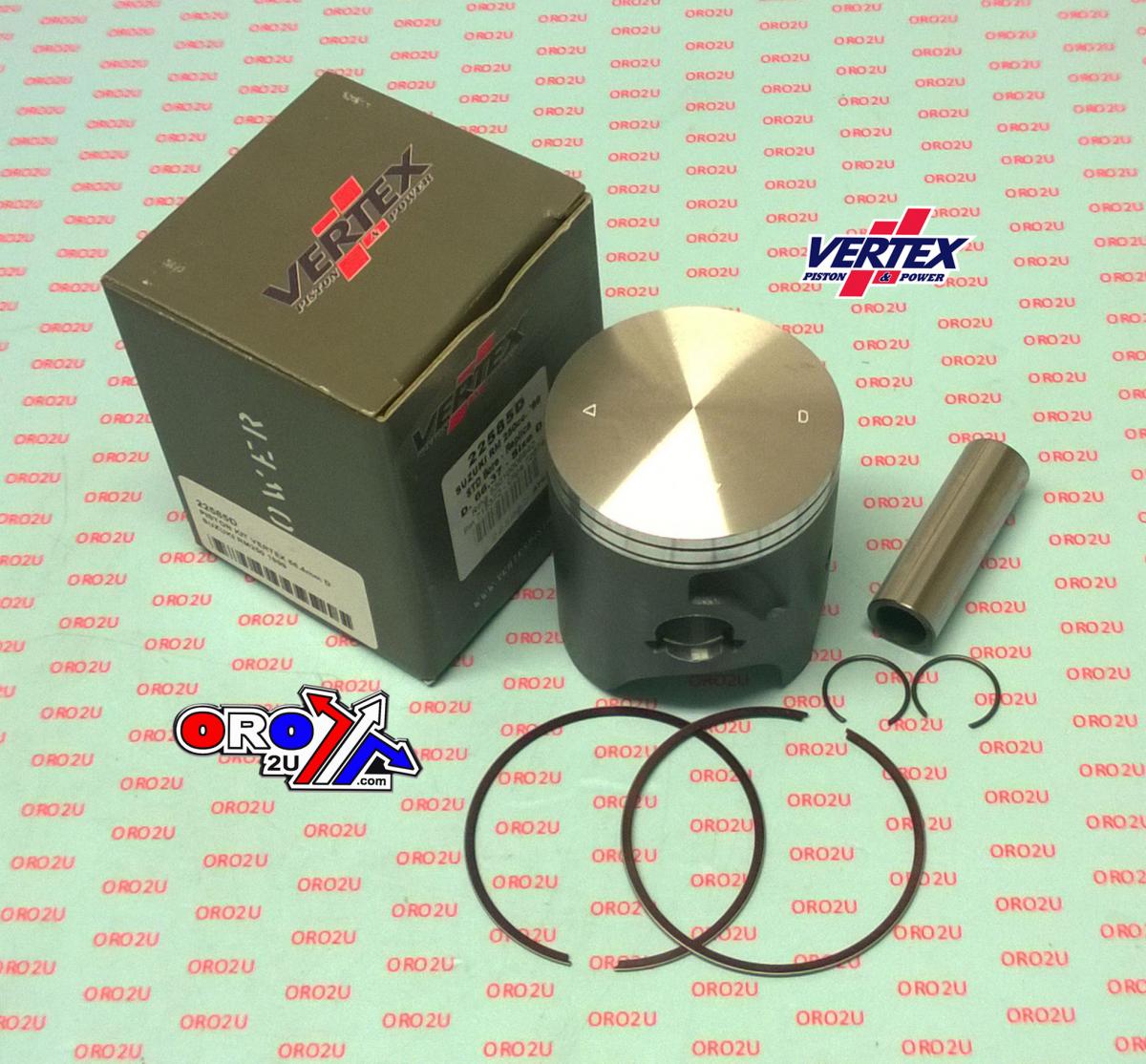 PISTON KIT VERTEX 66.4 C SUZUKI RM 250 1999, VERTEX 22585C