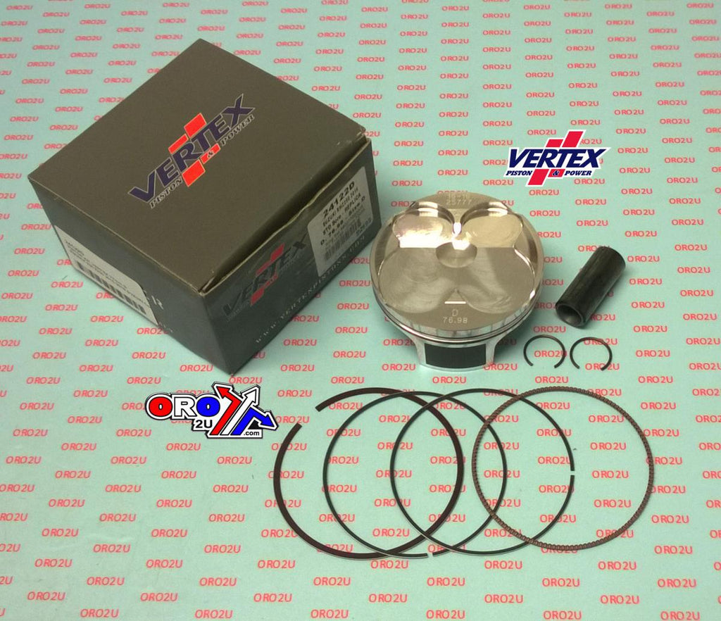 PISTON KIT VERTEX 77.0 B SUZUKI RM 250 16-22, VERTEX 24122B COMPR 13,5:1