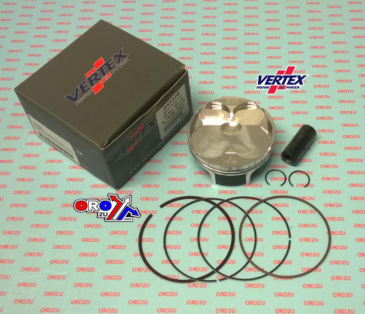 PISTON KIT VERTEX 77.0 B SUZUKI RM 250 16-22, VERTEX 24122B COMPR 13,5:1