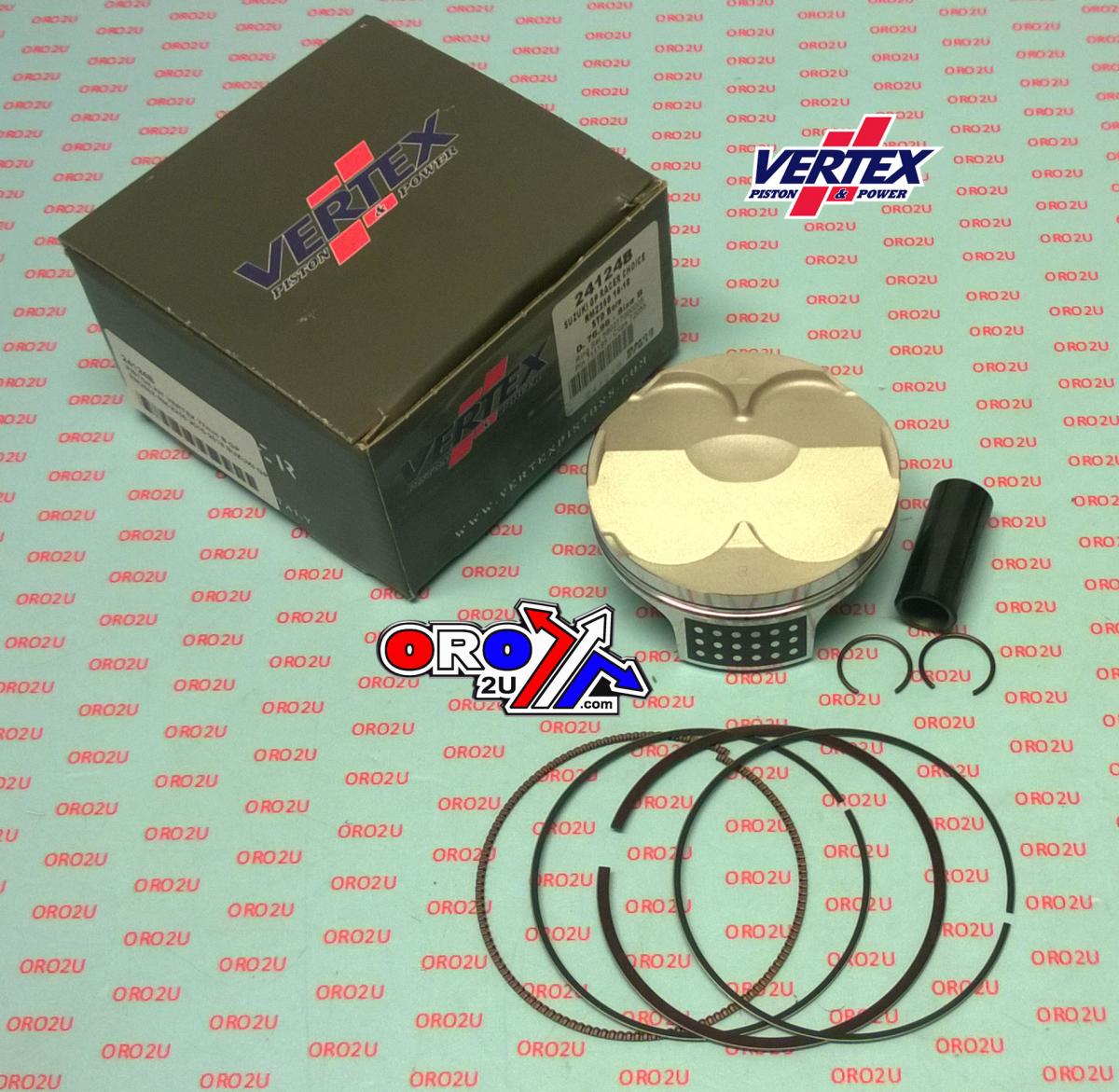 PISTON KIT VERTEX 77.0 A GP SUZUKI RM 250 16-22, VERTEX 24124A HC COMPR 13,75:1 GP RACERS CHOICE