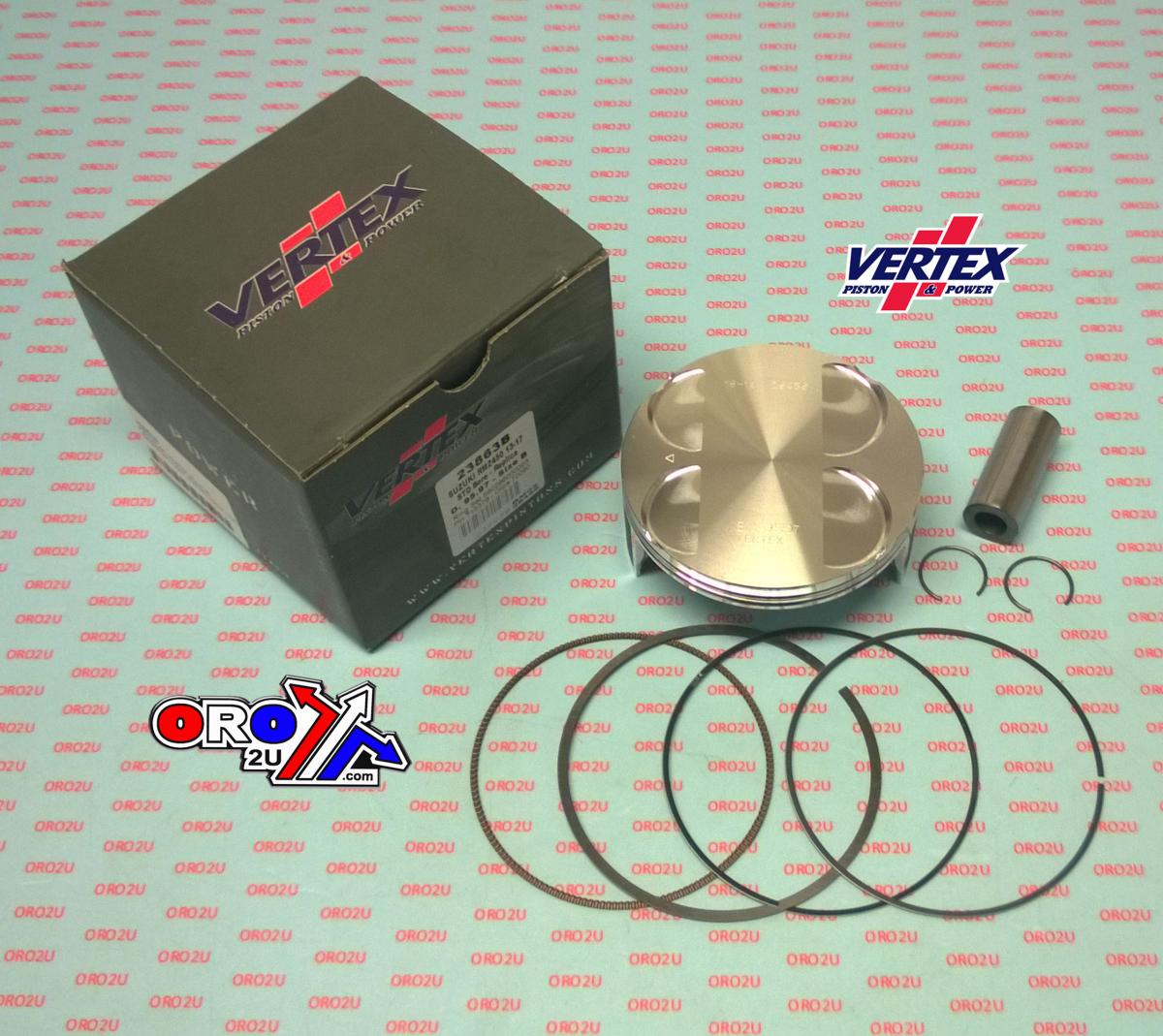 PISTON KIT VERTEX 96.0 A SUZUKI RMZ 450 13-17, VERTEX 23863A COMPR 12,5:1