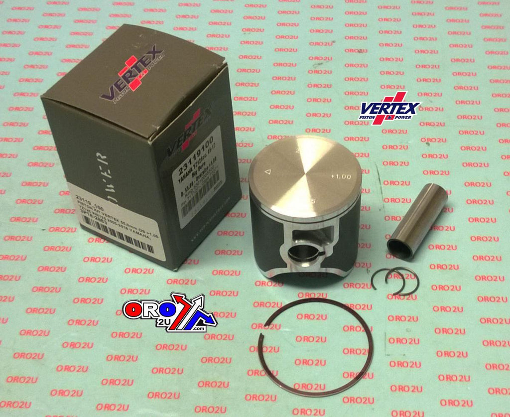PISTON KIT VERTEX 54.5 YAMAHA YZ/WR 125 05-21, VERTEX 23119050 OS +0.50 FANTIC XE/XX 125 21-22