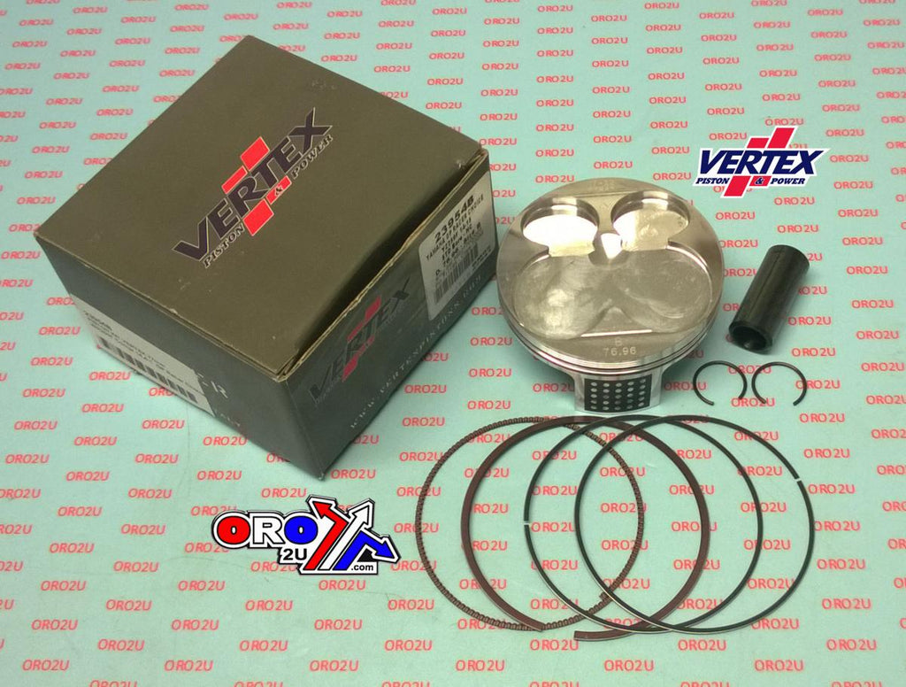 PISTON KIT VERTEX 77.0 A GP YAMAHA WR/YZ 250 14-17, VERTEX 23954A HC COMPR 14,4:1 GP RACERS CHOICE