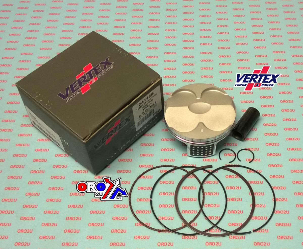 PISTON KIT VERTEX 77.0 C GP YAMAHA WR/YZ 250 16-19, VERTEX 24118C HC COMPR 13,7:1 GP RACERS CHOICE