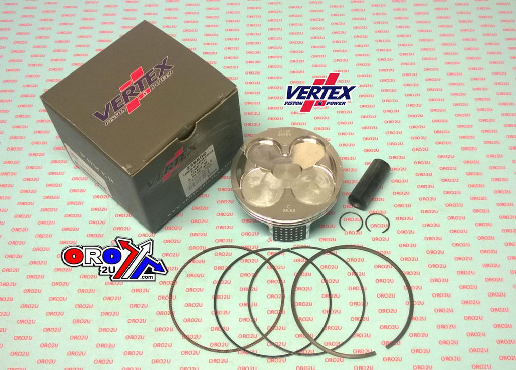PISTON KIT VERTEX 97.0 C GP YAMAHA WR/YZ 450 14-18, VERTEX 23960C HC COMPR 13,7:1 GP RACERS CHOICE