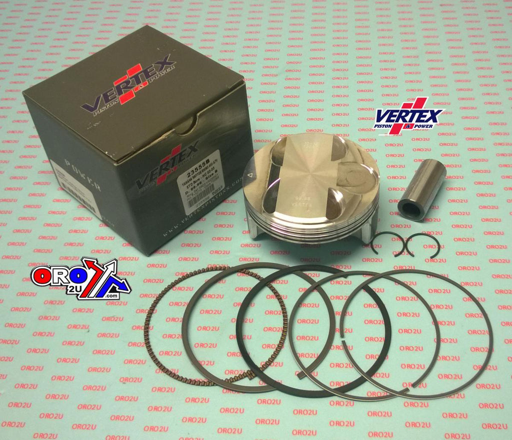 PISTON KIT VERTEX 100.0 C HC YAMAHA 660 RAPTOR 02-05, VERTEX 23555C RHINO HC COMPR 11,0:1