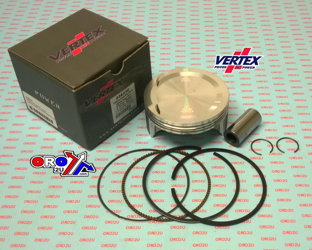 PISTON KIT VERTEX 102.0 B YAMAHA 700 RAPTOR 06-14, VERTEX 23623B RHINO/GRIZZLY COMPR 9,2:1