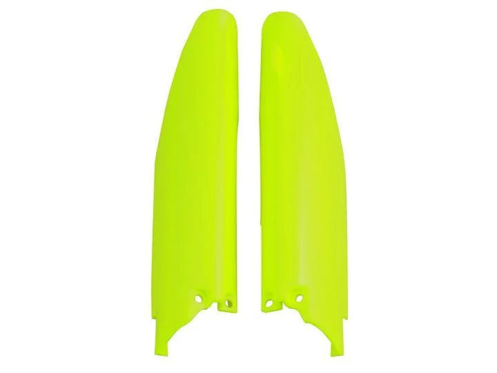 LOWER FORK GUARDS 07-25 RM RM-Z, RTECH R-PSRM0GF0007, NEON YELLOW