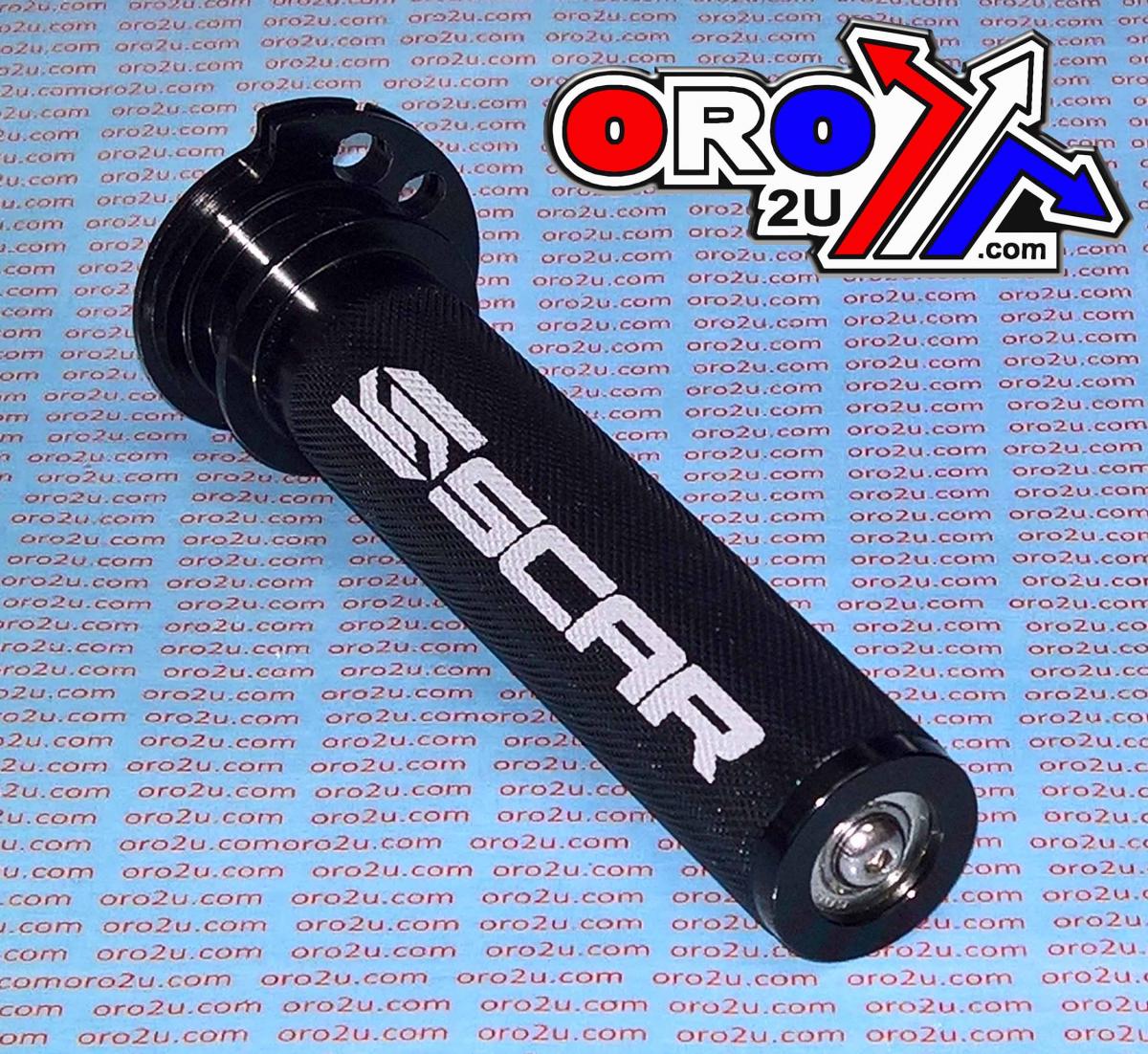 ALUMINIUM THROTTLE TUBE WITH BEARING BLACK 16-26 GAS GAS HUSQVARNA KTM TRIUMPH SX XC EXC TC FC TE FE SCAR TT502