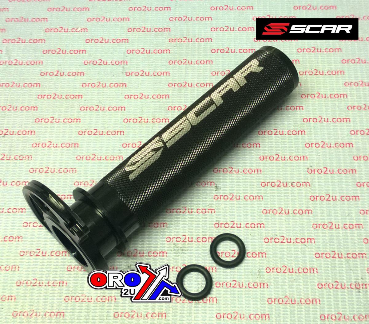ALUMINIUM THROTTLE TUBE WITH BEARING BLACK 17-26 GASGAS HUSQVARNA KTM MC TC TX TE SX 85 125 150 250 300 SCAR TT503